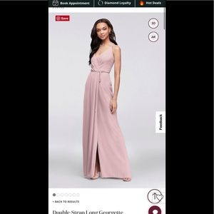 David’s Bridal Bridesmaid Dress